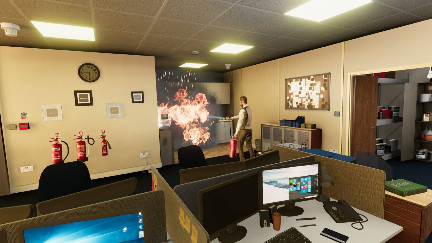 VR Safety solutions Fire training