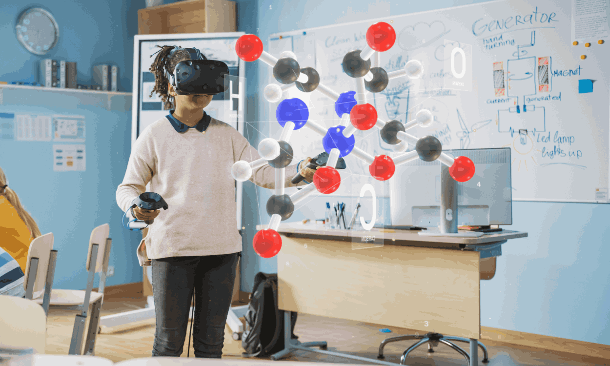 استخدام الواقع الإفتراضي في التعليم